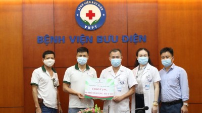 Tân Trường Sơn Group chung tay cùng bệnh viện Bưu Điện đẩy lùi Covid-19