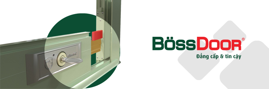 Bộ khóa tự động ĐỘC QUYỀN dùng cho cửa cuốn BossDoor